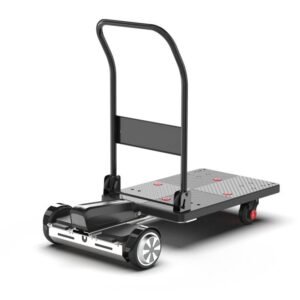 Direct From Factory Efficient Electric Warehouse Hand Cart Trolley with Four-Wheel Heavy Load Moving Solution