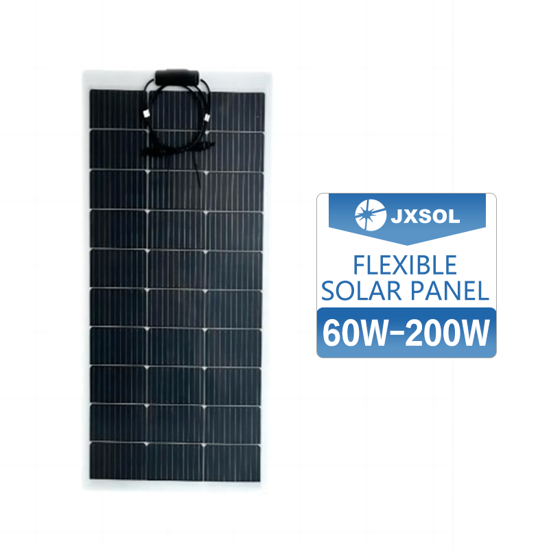 Direct From Factory Customized Flexibility Solar Panels 100W 200W Flexible Solar Panel for Boats Roof With Cables