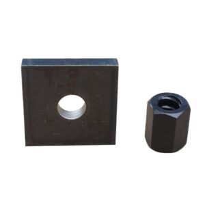 Steel Anchor Plate Direct from Manufacturer for Stress Bar Construction in Germany