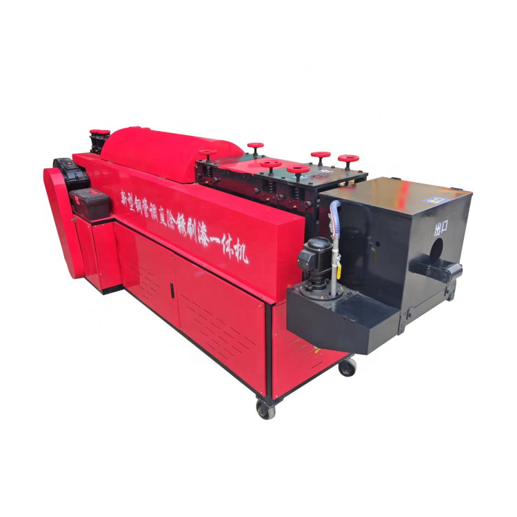 Direct From Factory Factory Spot Steel Rebar bar Straightening and Cutting Machine Paint Box Double Function Direct Selling