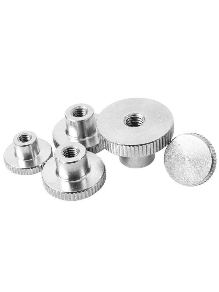 Direct From Factory Customized Stainless Steel Hand Tighten Knurled Thumb Nuts Fasteners Stainless Steel Material Industrial Use