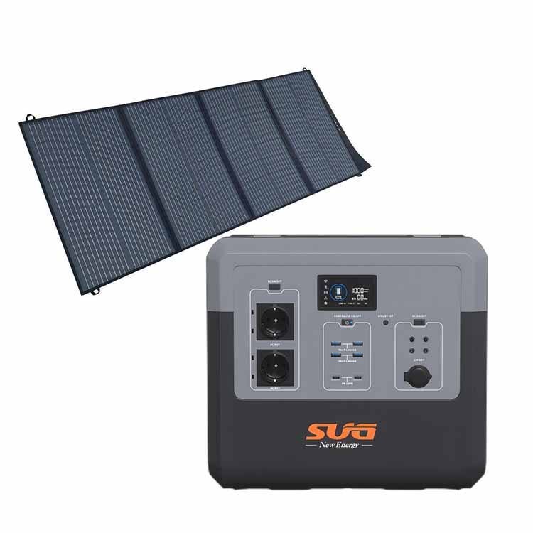 Direct From Factory Large Capacity Power Portable Solar Generator Charging Station 300w 500w 1500w Power Station Lifepo4 Hiking Camping Travel