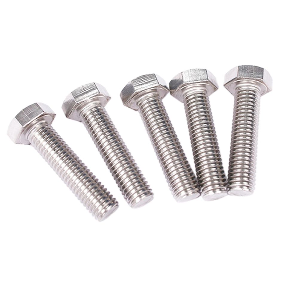 Universal 304 Stainless Steel Self-Tapping Screw Double Headed Hexagonal Staircase Screw Pointed Tail Metric From Factory Hebei China
