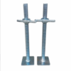 Scaffolding Screw Jack Zinc Plated Adjustable Prop Jack Base Jack