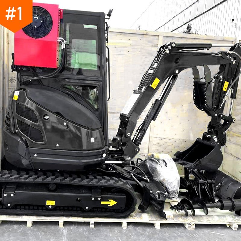 Direct from manufacturer 3.5 ton mini excavator with CE EURO5 certification for efficient small-scale digging and construction projects