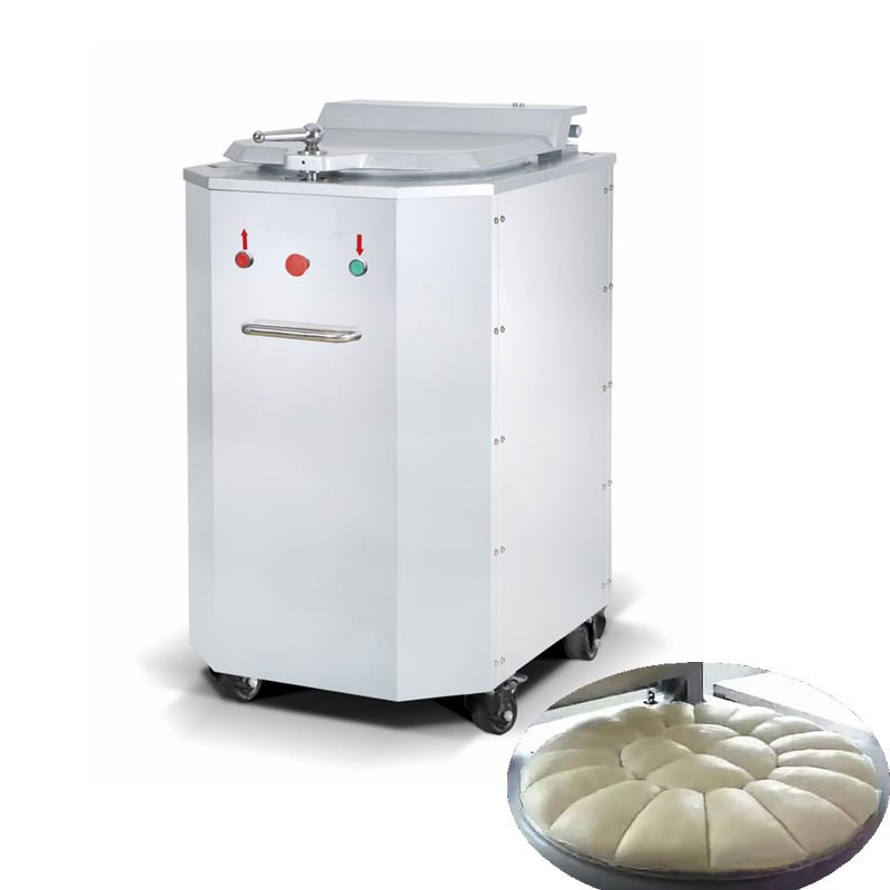 Direct from manufacturer compact electric hydraulic dough cutting machine for small home bakeries 60L capacity