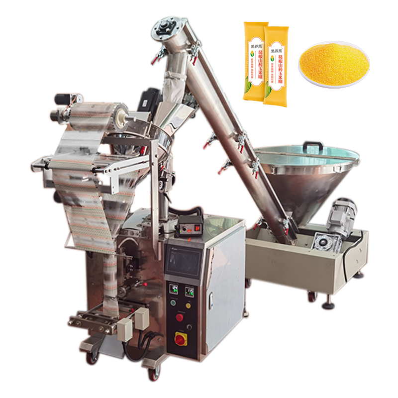 Direct from manufacturer automatic vertical 3-in-1 coffee powder packing machine for small business packaging