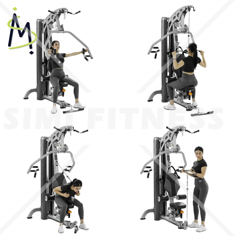 Direct from manufacturer 13-in-1 multi-functional home gym machine with commercial quality for strength training and fitness