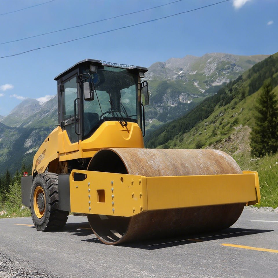 Direct from manufacturer 8 ton diesel Euro 5 EPA CE certified ride on roller compactor for asphalt and concrete