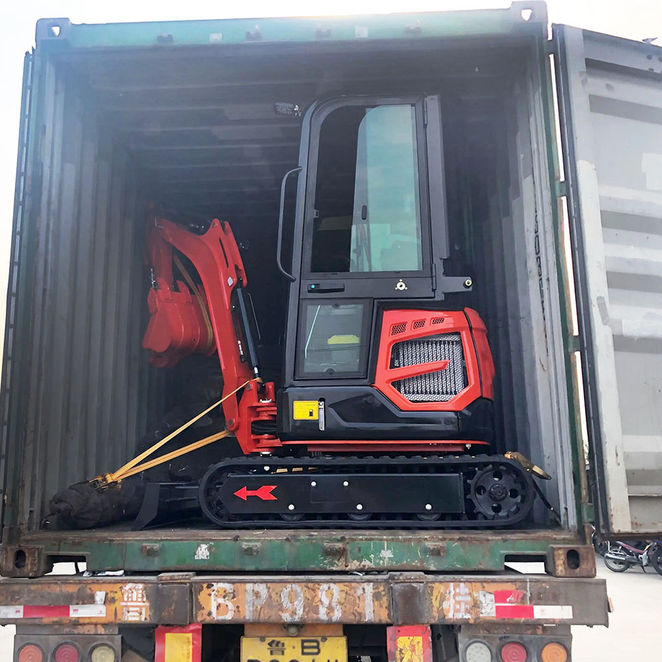 Direct from factory 1.8 ton 2 ton 3.5 ton mini hydraulic excavator for sale with free shipping and top quality