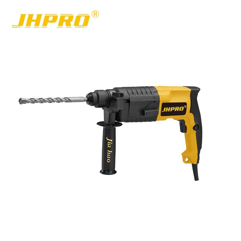 Direct from manufacturer 500W electric rotary hammer drill with 20mm capacity for heavy duty concrete drilling and demolition