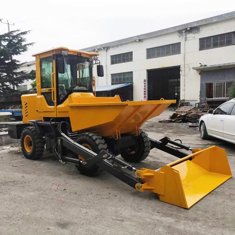 Direct from manufacturer 1 ton 3 ton electric mini dumper tipper truck for construction site hauling