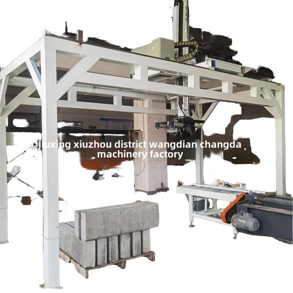 Direct from manufacturer custom construction machinery curb stone stacker and loader brick stacker with motor core and 1-year warranty