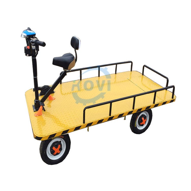 Direct from manufacturer 48V 500W electric cargo tricycle with 1500lb capacity folding wagon cart for transport