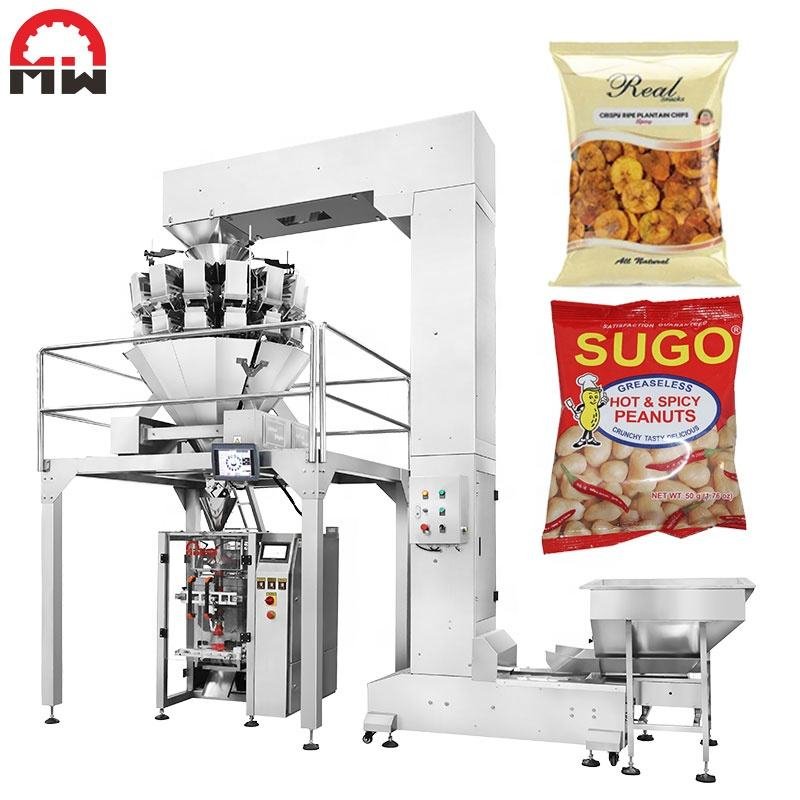 Direct from manufacturer automatic foil packing machine for food pouches and films 30 bags per minute