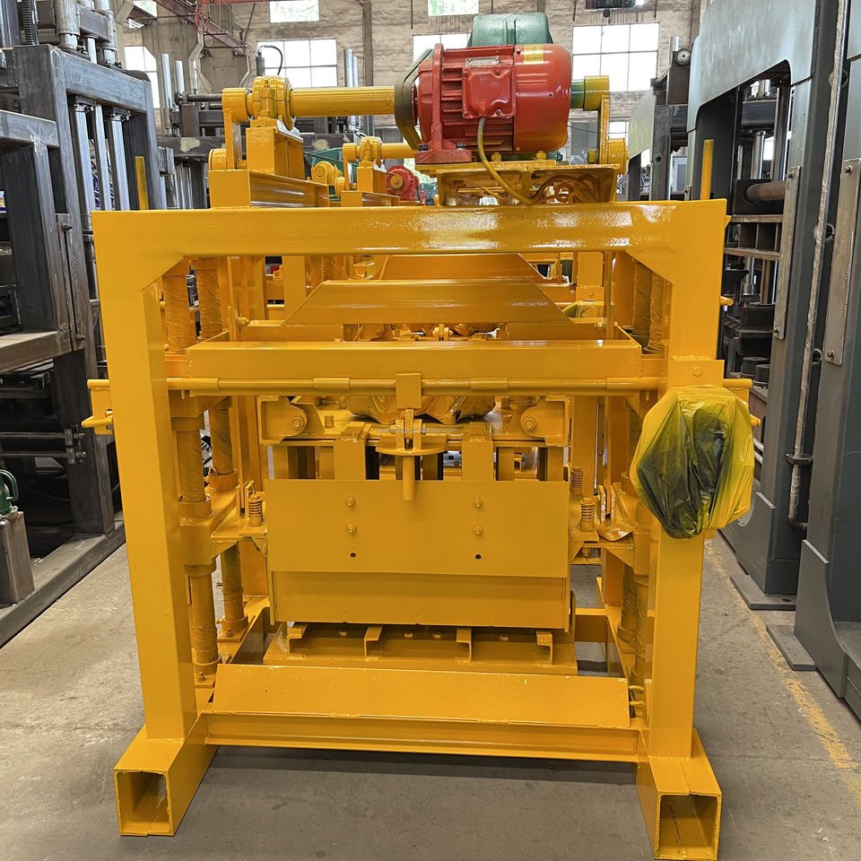 Direct from factory high capacity automatic brick making machine for construction projects with durable steel design
