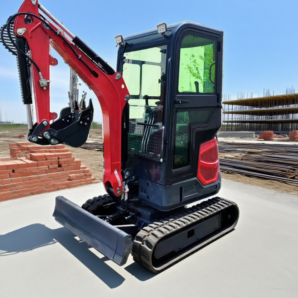Direct from manufacturer 1.8 ton mini excavator with CE EPA certification stable hydraulics for construction and agriculture