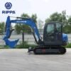 Direct from manufacturer 5 to 6 ton Kubota diesel mini excavator for home and farm digging projects with free shipping