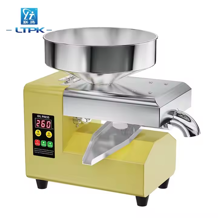 Direct from manufacturer 50kg/h home olive oil press machine for small business and household use
