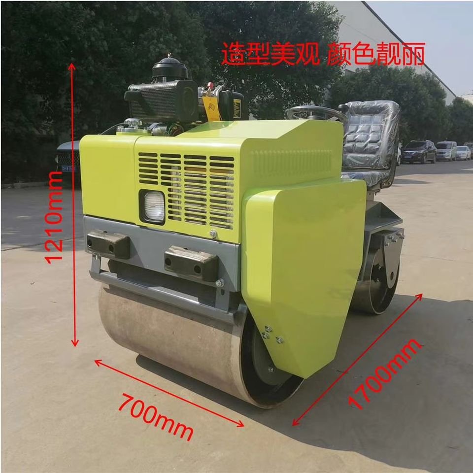 Direct from manufacturer 7 ton articulated combination vibratory roller for efficient soil compaction