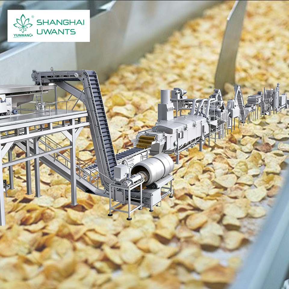 Direct from manufacturer potato chips production line industrial 60kg per hour capacity easy to operate CE certified