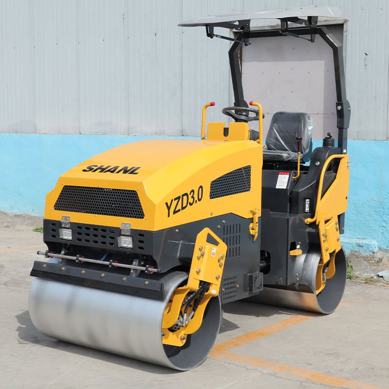 Direct from manufacturer 3 ton compactor road construction machinery heavy duty vibratory roller for efficient soil compaction