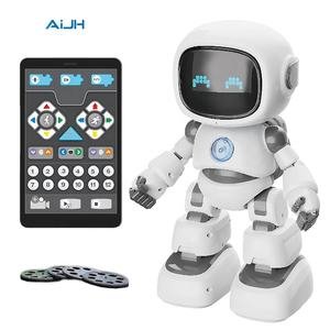 interactive projection rc robot toy kids programmable walking dancing smart remote control holiday gift battery temu alibaba aliexpress amazon ebay flipcart made in china