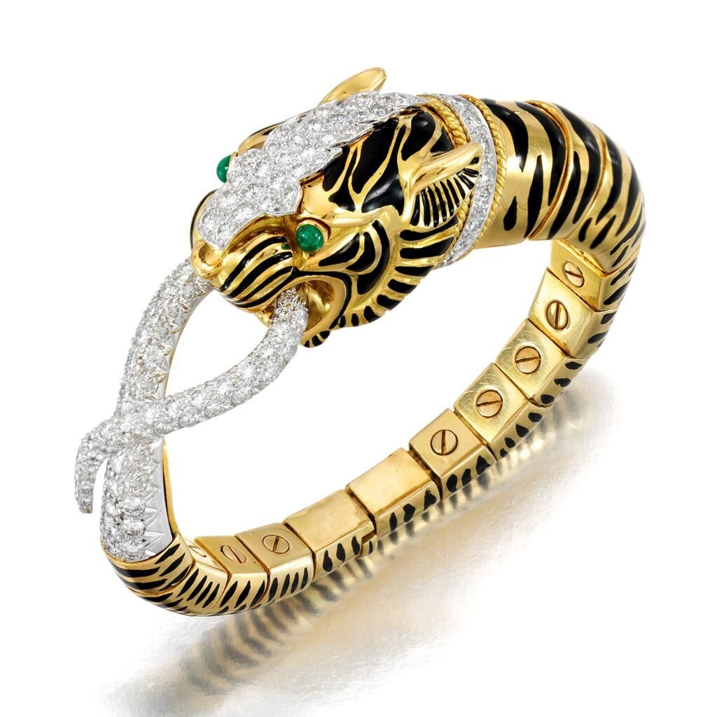david webb diamond emerald enamel bracelet temu alibaba aliexpress amazon ebay flipcart made in china